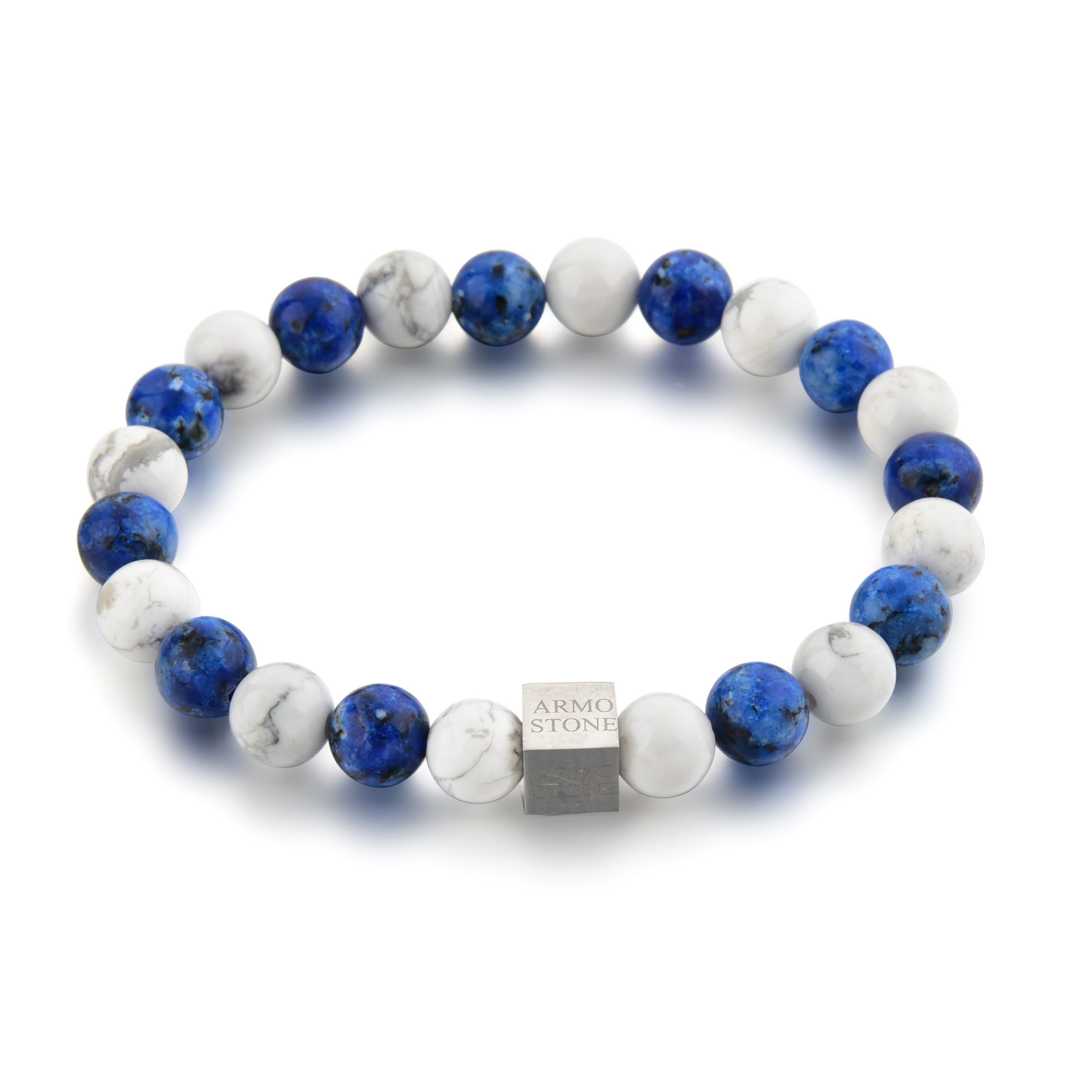 Blue Granite and Howlite